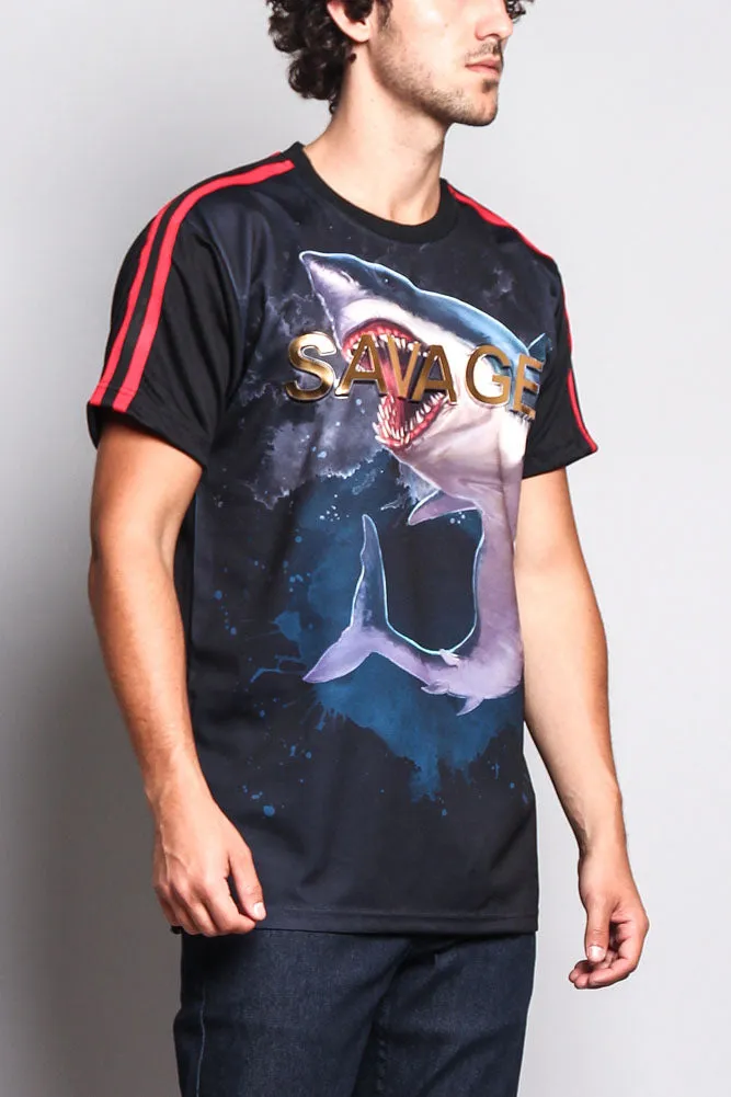 Men's Savage Shark T-Shirt