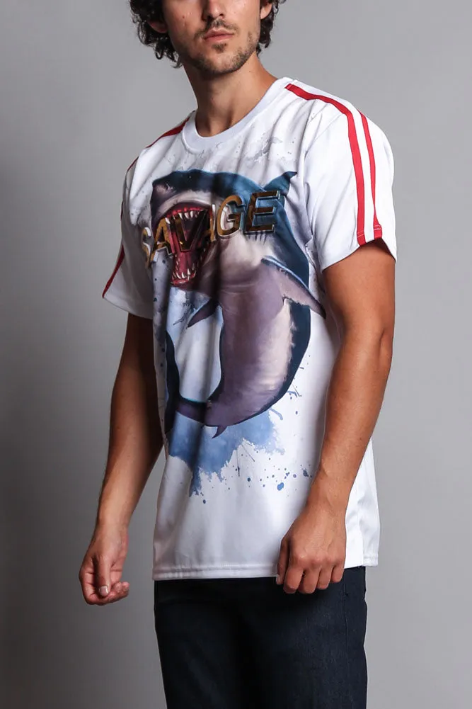 Men's Savage Shark T-Shirt