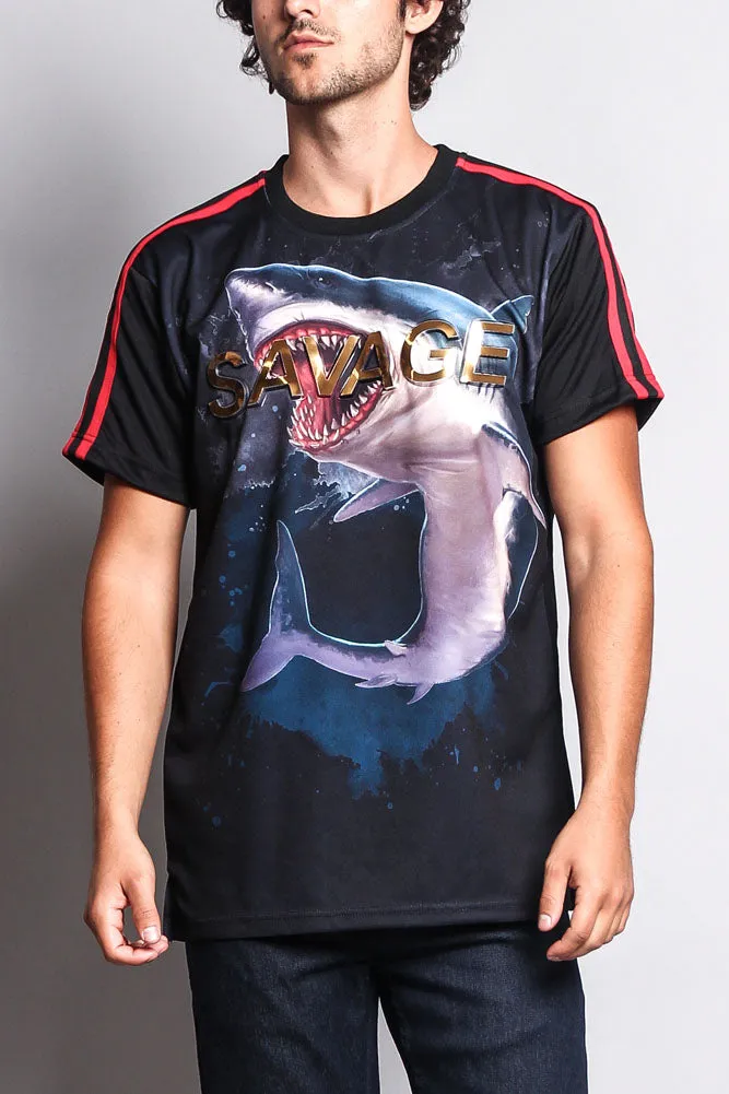 Men's Savage Shark T-Shirt