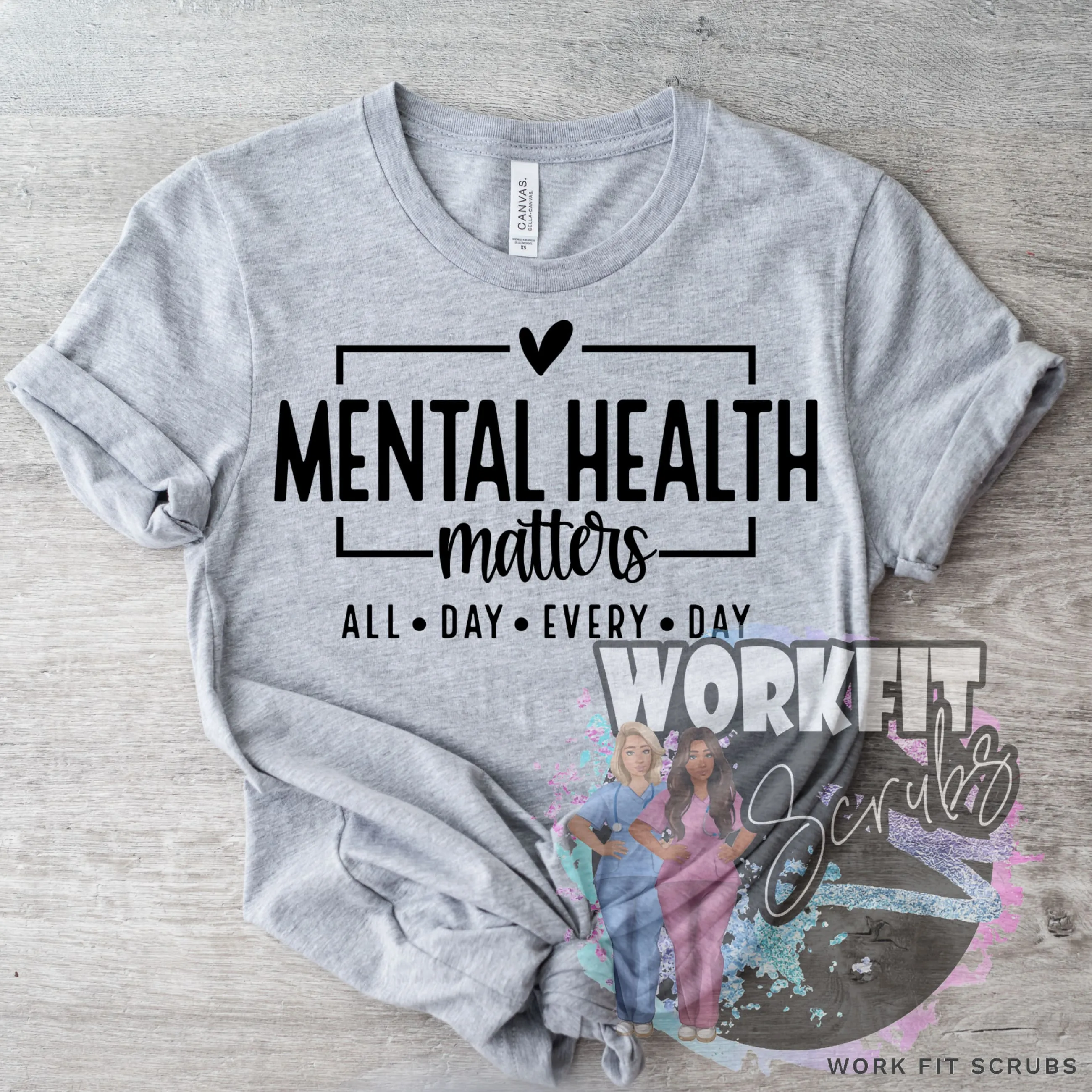 Mental Health Matters Logo Tees