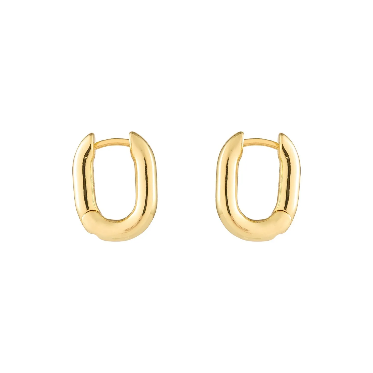 MIGNONNE GAVIGAN Petite Pia Hoop Earrings Gold