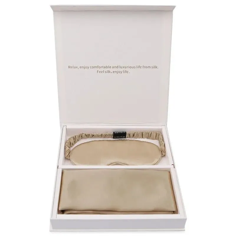 Mulberry Silk Sleeping Mask Gift Set