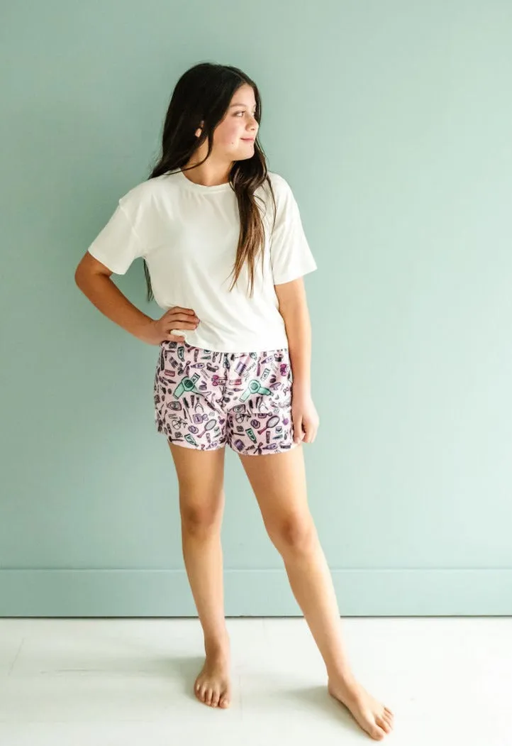 Plush Shorts-Makeup