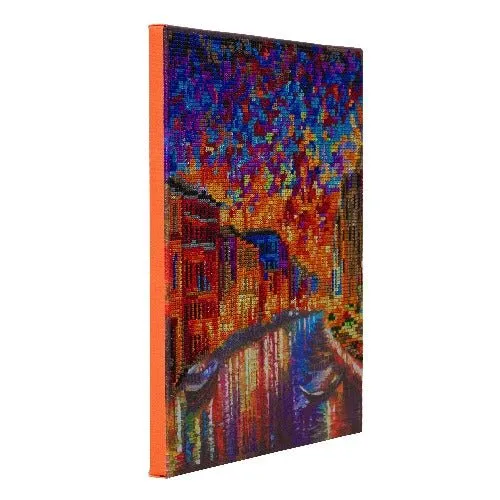 "Grand Canal Venice" by Leonid Afremov Crystal Art Kit 30x30cm