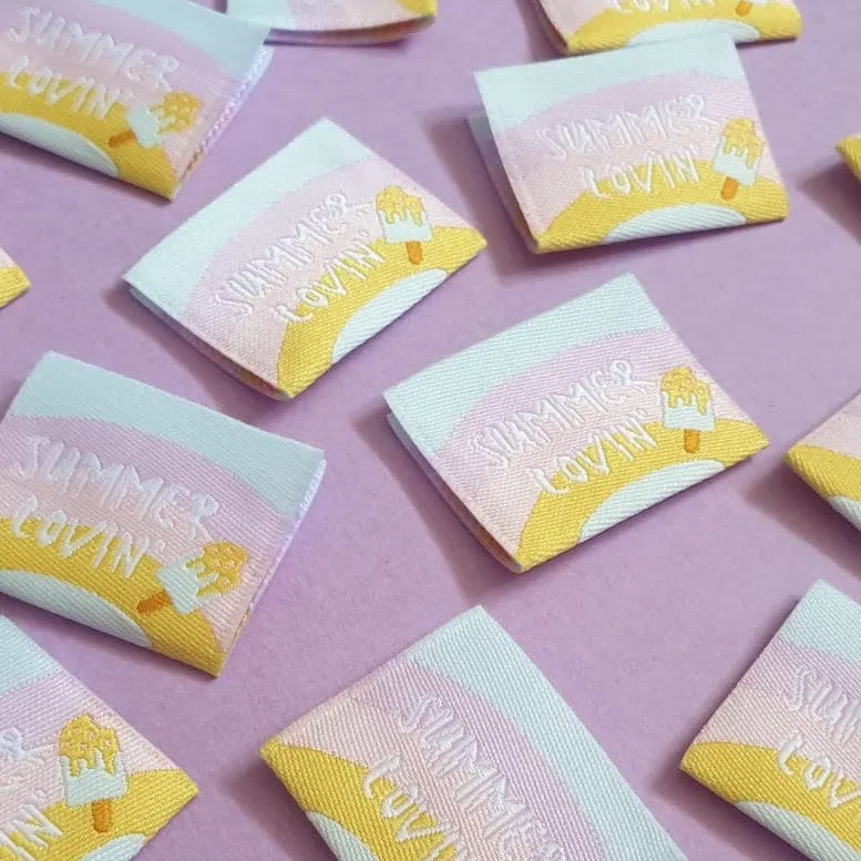 "SUMMER LOVIN'" Woven Label Pack - Sew Anonymous