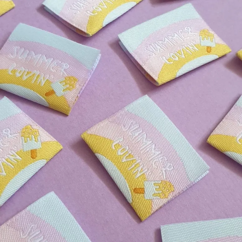 "SUMMER LOVIN'" Woven Label Pack - Sew Anonymous