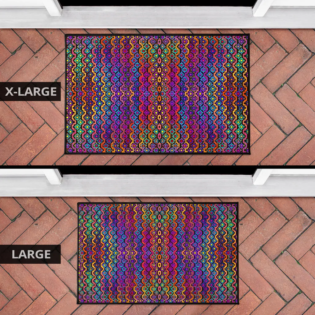 Rainbow Healing Doormat