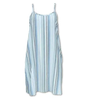 STRIPED SLIP DRESS