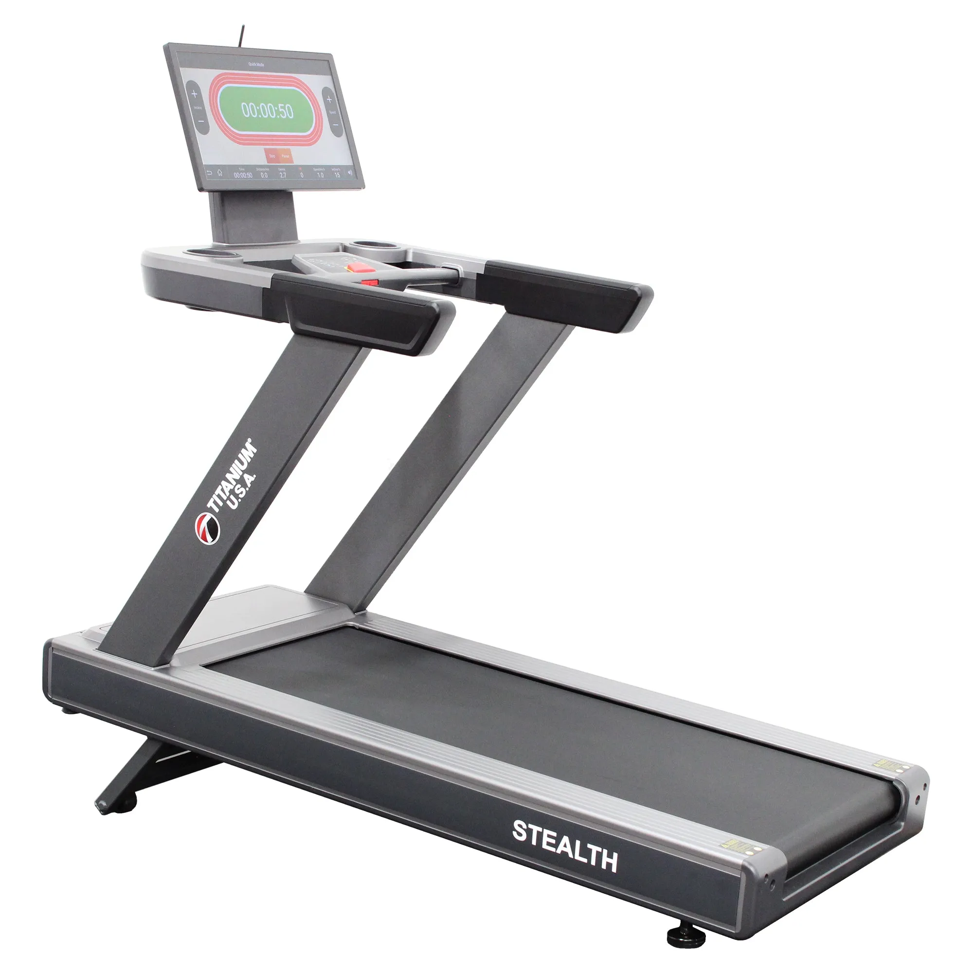 TITANIUM USA STEALTH TREADMILL WITH TOUCH CONSOLE