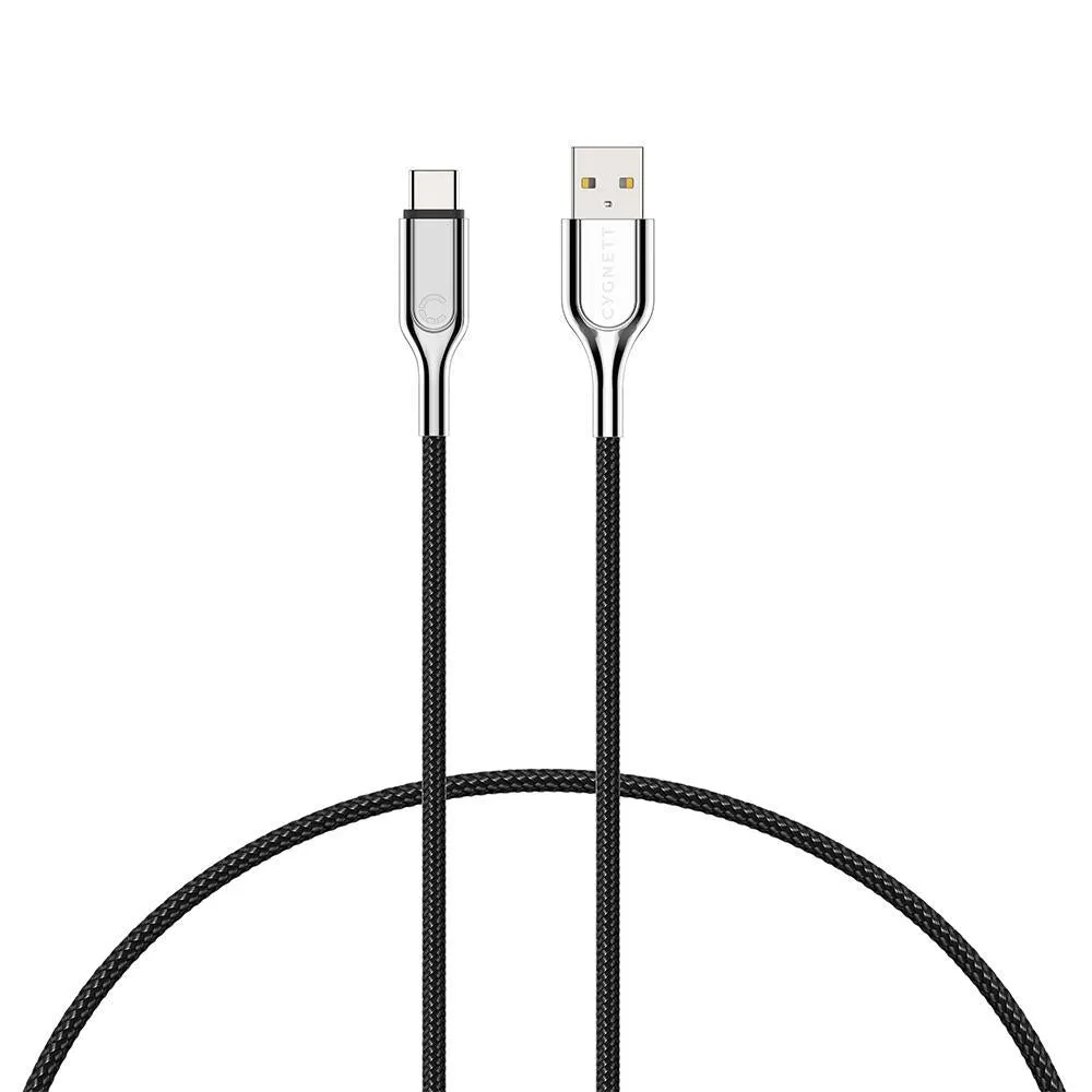 USB-C to USB-A (USB 2.0) Cable - Black 1m