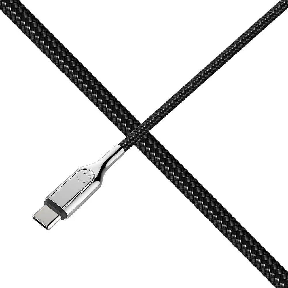 USB-C to USB-A (USB 2.0) Cable - Black 1m