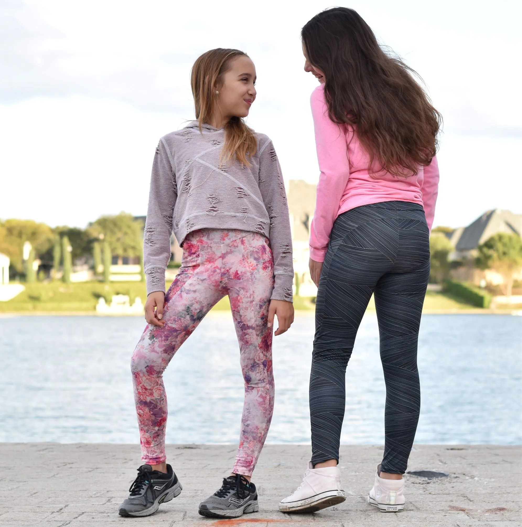 Youth Novello Leggings Sewing Pattern in Sizes 3 to 14