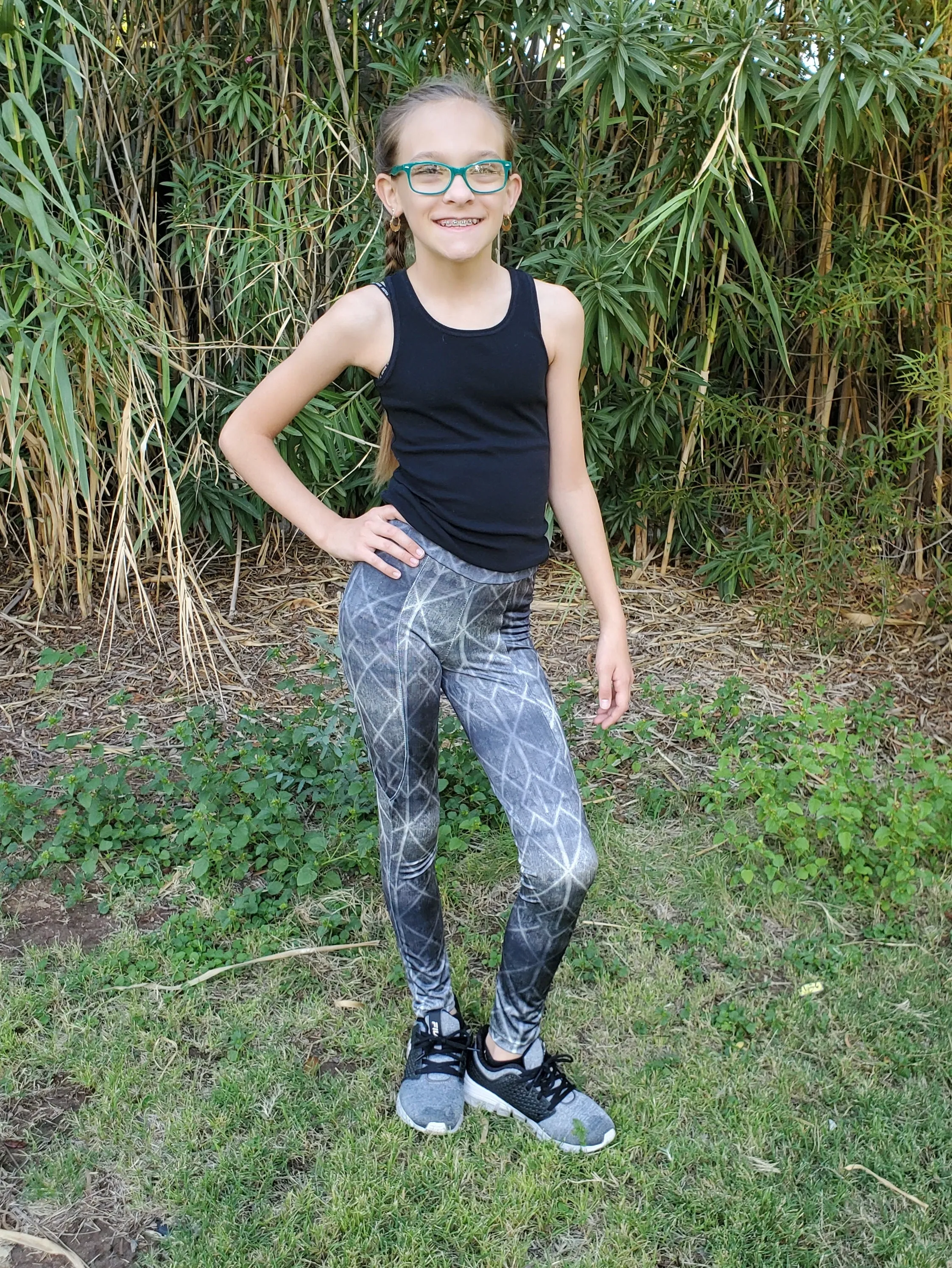 Youth Novello Leggings Sewing Pattern in Sizes 3 to 14