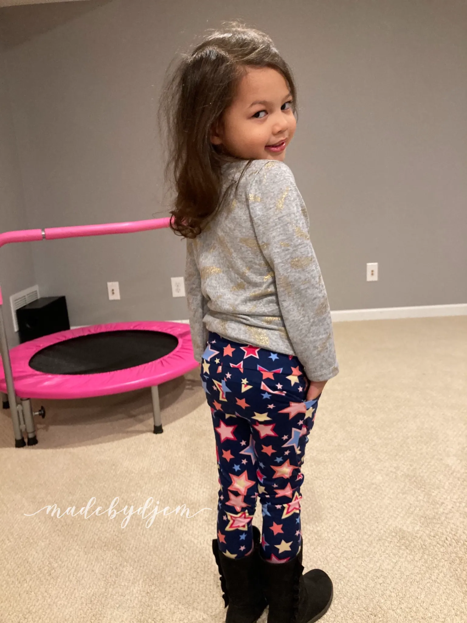 Youth Novello Leggings Sewing Pattern in Sizes 3 to 14