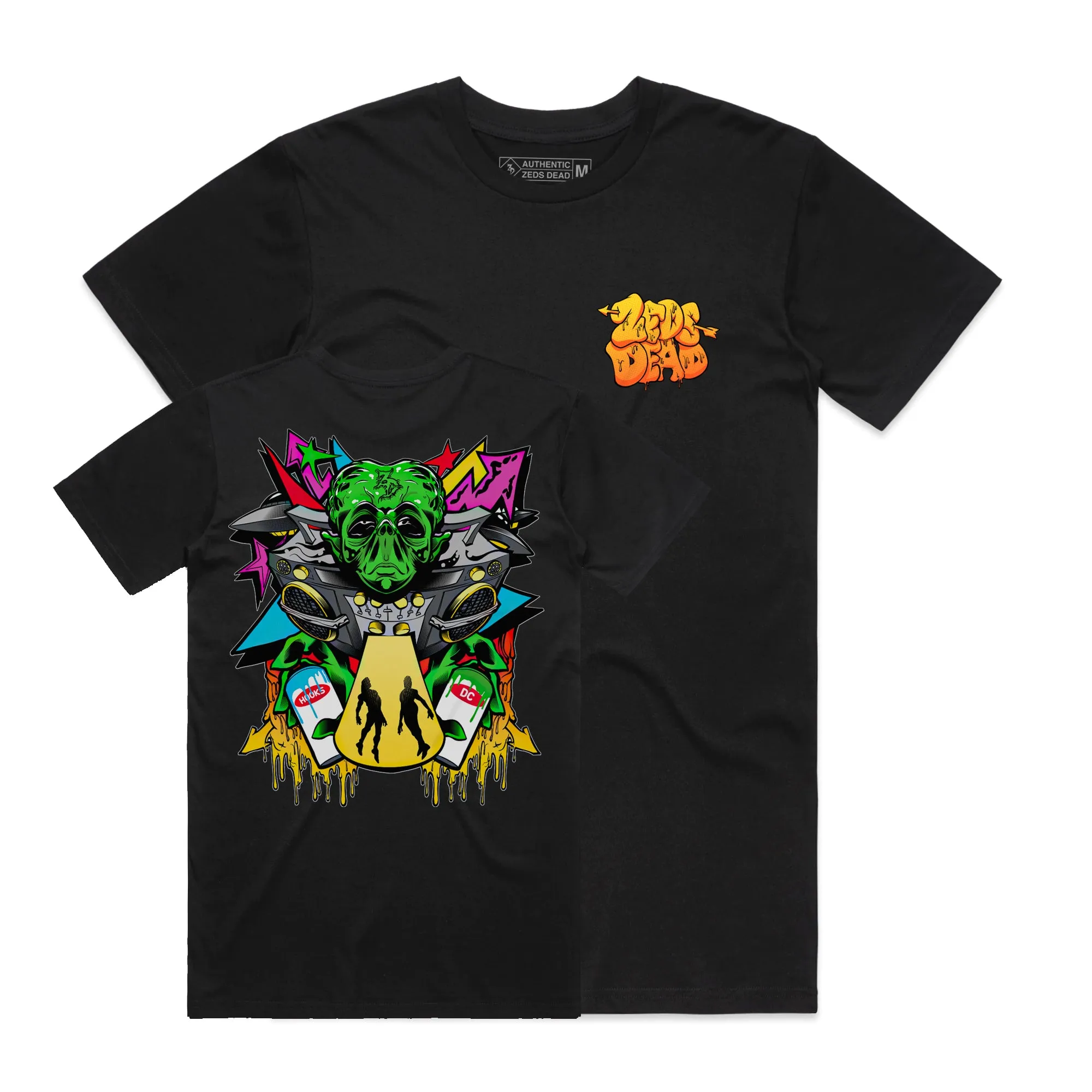 Zeds Dead - Alien - Black Tee